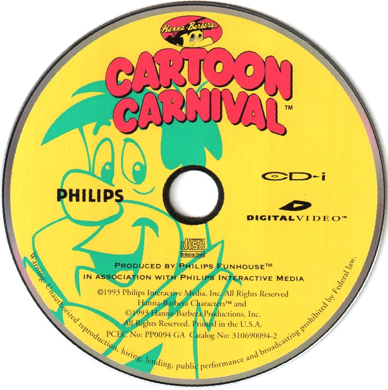 Cartoon Carnival box art for CD-i